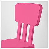 Детский стул МАММУТ, для дома и улицы, розовый, фото 2