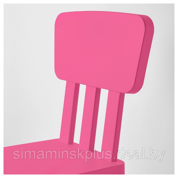 Детский стул МАММУТ, для дома и улицы, розовый - фото 2 - id-p184873444