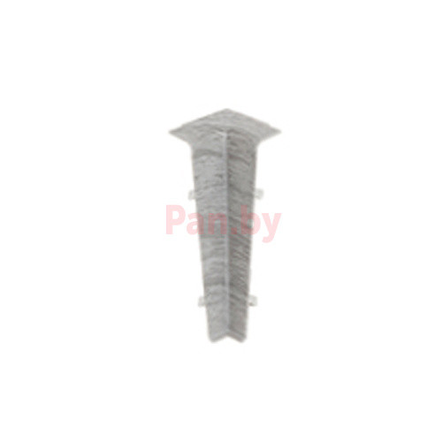 Угол внутренний для плинтуса ПВХ Cezar Hi-Line Prestige Дуб светло-серый (078) - фото 1 - id-p184877517