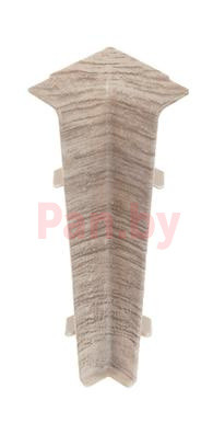 Угол внутренний для плинтуса ПВХ Cezar Hi-Line Prestige Дуб белфаст - фото 1 - id-p184877602