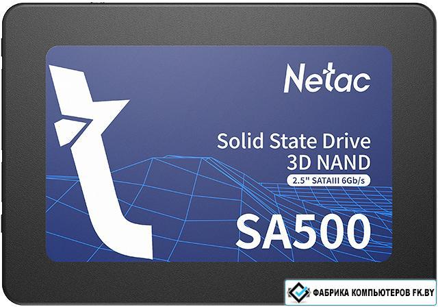 SSD Netac SA500 120GB NT01SA500-120-S3X - фото 1 - id-p184878868