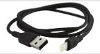 Дата-кабель, ДК 3, USB - Lightning, 1 м, черный, TDM - фото 1 - id-p184885876