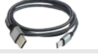 Дата-кабель, ДК 11, USB - USB Type-C, 1 м, тканевая оплетка, серый, TDM - фото 1 - id-p184885896