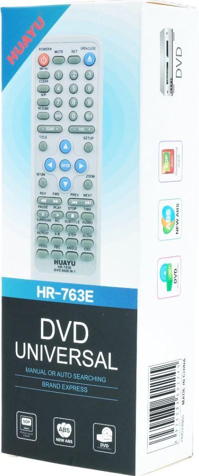 Huayu HR-763E DVD 5000 в 1 универсальный пульт для DVD ( под популярные модели ) (серия HRM521) - фото 1 - id-p184886882