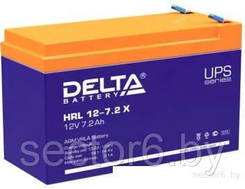 Аккумулятор для ИБП Delta HRL 12-7.2 X (12В/7.2 А·ч), фото 2