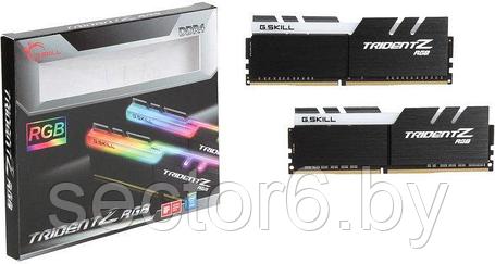 Оперативная память G.Skill Trident Z RGB 2x32GB DDR4 PC4-28800 F4-3600C16D-64GTZR, фото 2