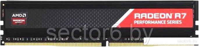 Оперативная память AMD Radeon R7 Performance 8GB DDR4 PC4-21300 R7S48G2606U2S