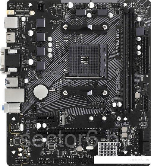 Материнская плата ASRock A520M-HDV