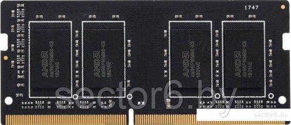 Оперативная память AMD Radeon R7 8GB DDR4 SODIMM PC4-21300 R748G2606S2S-U, фото 2