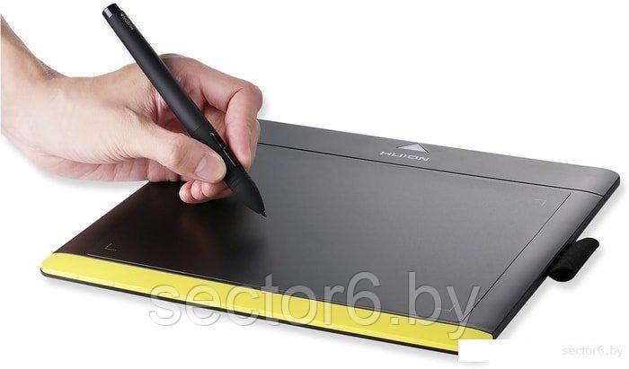 Графический планшет Huion 680TF (черный/желтый) - фото 2 - id-p184903497