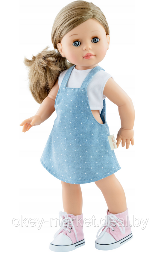 Кукла Эмма в сарафане, 42 см Paola Reina - фото 1 - id-p184913770
