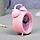 Будильник «Пунктуальной девчонки» розовый 9 см, фото 2