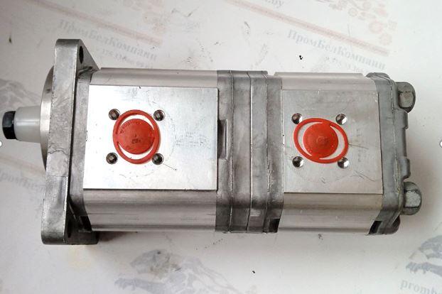 Гидронасос шестеренный 2-ух секционный Sauer Danfoss 211.20.196.00 SNW2NN/019+111.20.315.00 SNP2NN/6 для СООЛ-