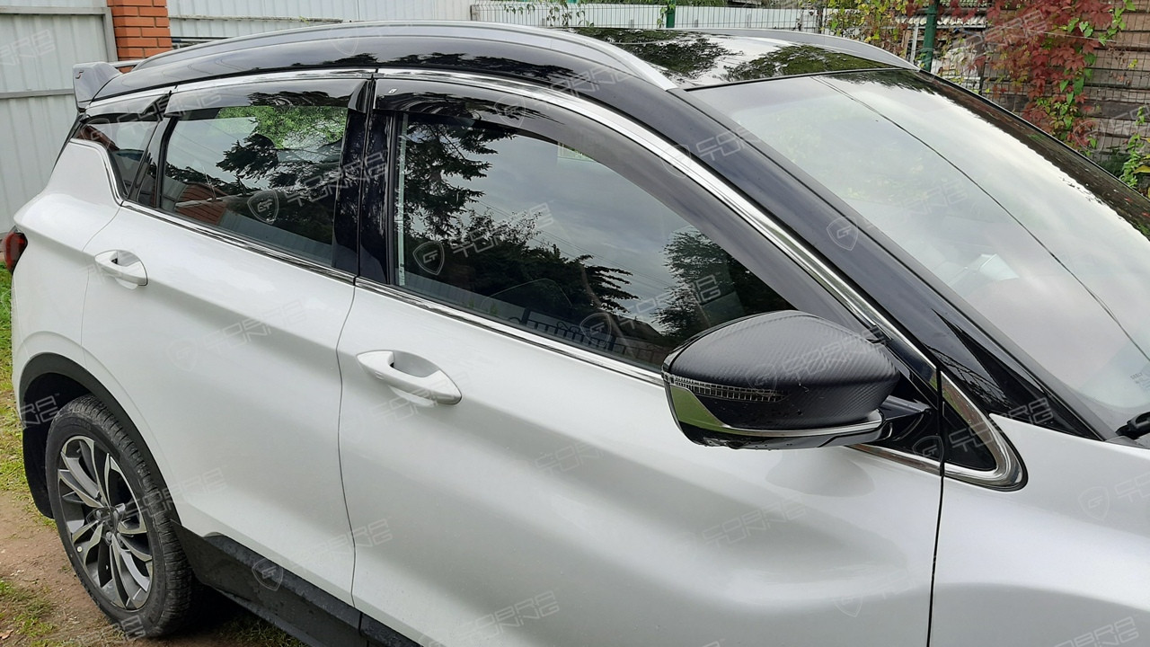 Дефлекторы окон Renault Clio IV универсал 2012-2019 Cobra Tuning - фото 5 - id-p184916386