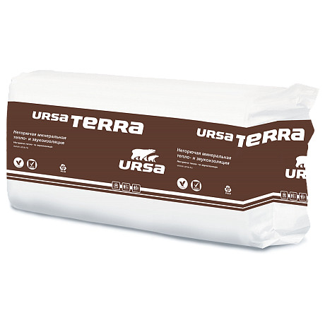 Теплоизоляция URSA TERRA 37 PN, 1250х610х50 мм. - фото 1 - id-p184918862