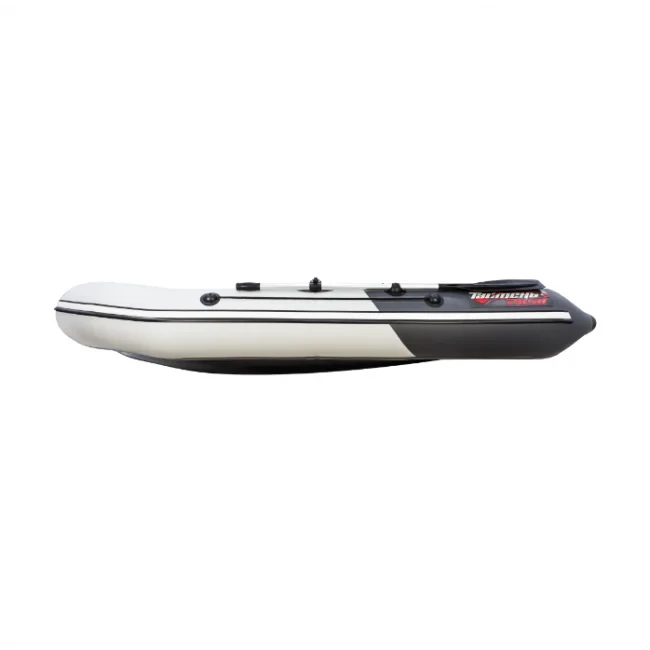 Лодка Таймень NX 2850 слань-книжка киль "Комби" светло-серый/графит - фото 3 - id-p184935087