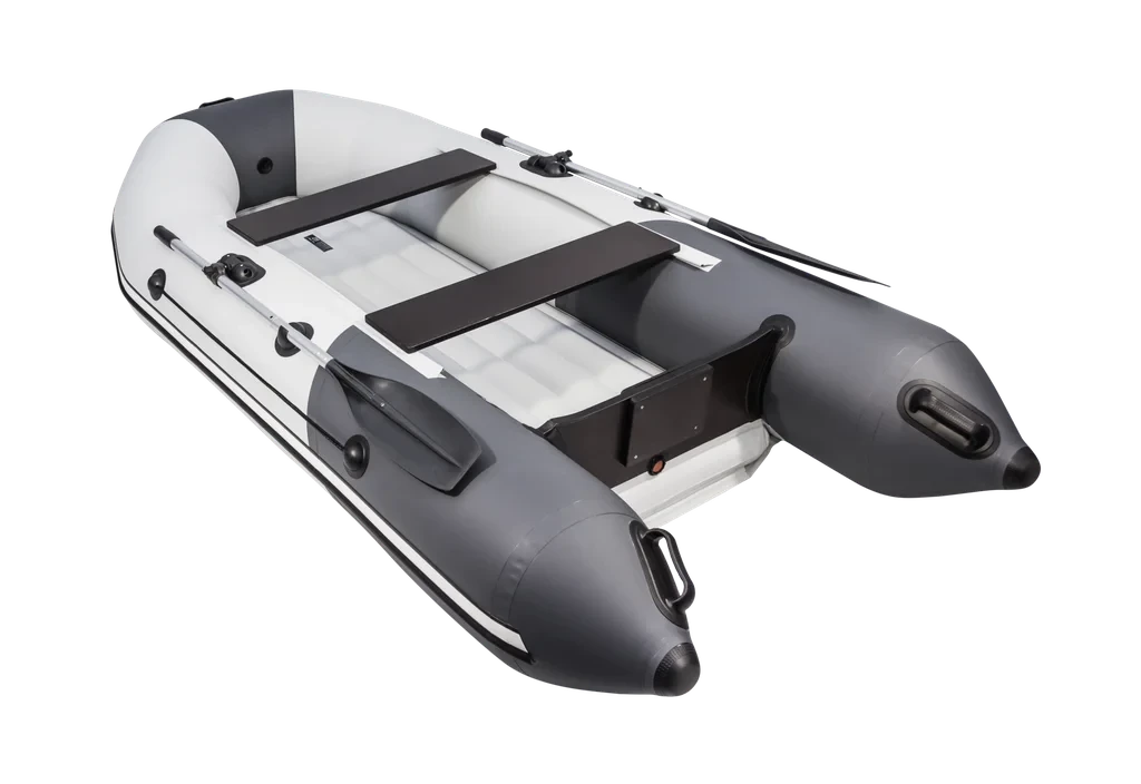 Лодка Таймень NX 2900 НДНД светло-серый/графит - фото 5 - id-p184935100