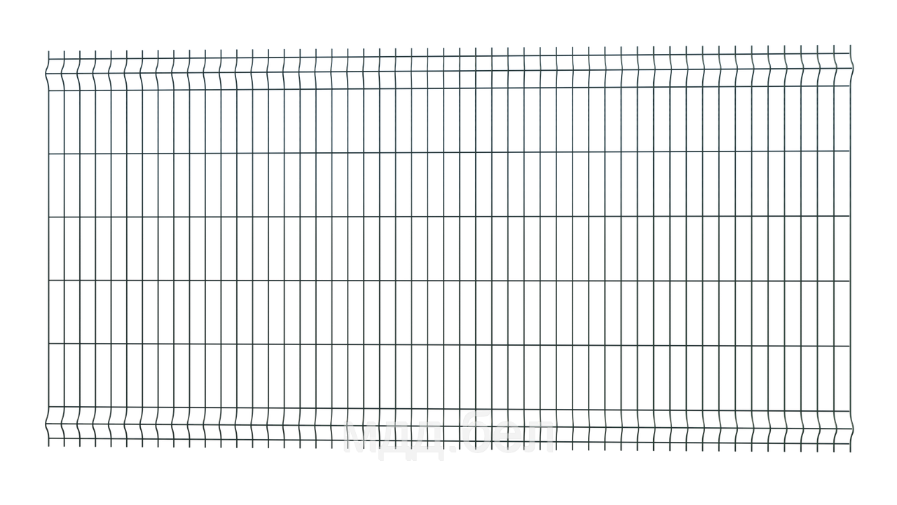 Секция 3Д забора, 1230мм*2500мм (В*Д), тип "Город"