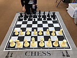 Напольные мини шахматы 21 классические с доской, фото 2