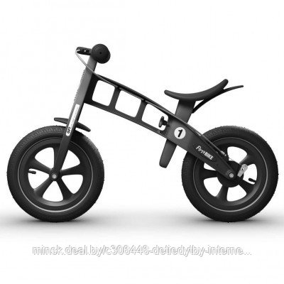 Беговел FirstBIKE Limited Edition с тормозом Синий - фото 4 - id-p75060728