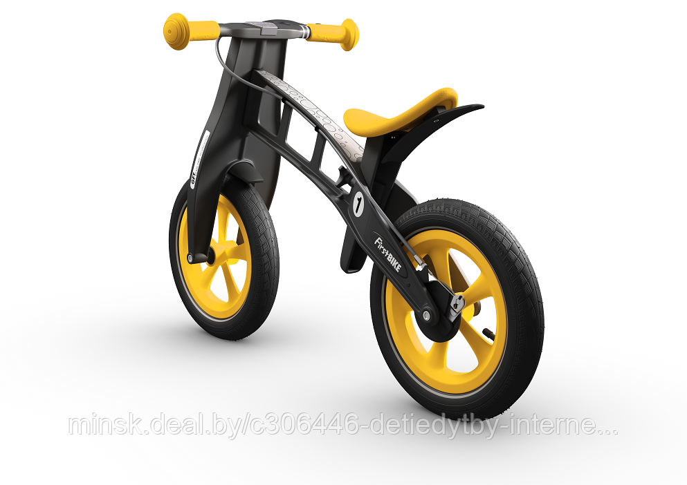 Беговел FirstBIKE Limited Edition с тормозом Синий - фото 3 - id-p75060728