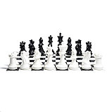 Напольные средние шахматы 41 с доской, фото 2