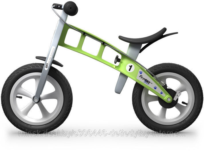 Беговел FirstBIKE Street без тормоза Фиолетовый - фото 2 - id-p75061390