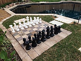 Напольные средние шахматы 41 с доской, фото 3