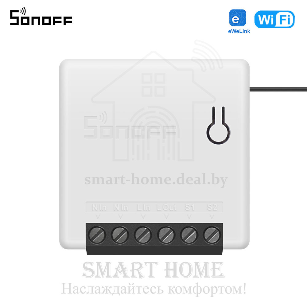 Sonoff Mini (умное Wi-Fi реле) - фото 5 - id-p184952293