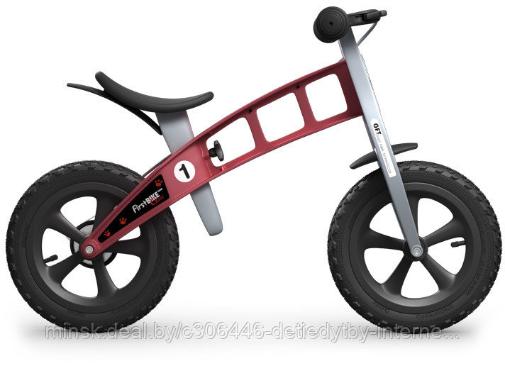 Беговел FirstBIKE Cross с тормозом Фиолетовый - фото 3 - id-p75061675