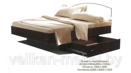 Кровать односпальная "Любава" - 0.8 м -1,95\ 2,0 м - фото 6 - id-p184952353