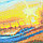 Алмазная живопись 50*35 см, закат над озером, фото 7