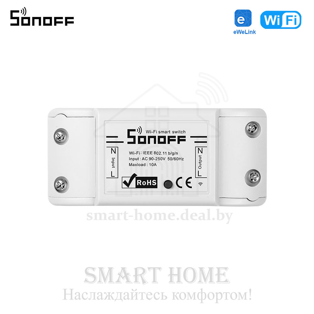 Sonoff Basic R2 (умное Wi-Fi реле) - фото 8 - id-p184953461