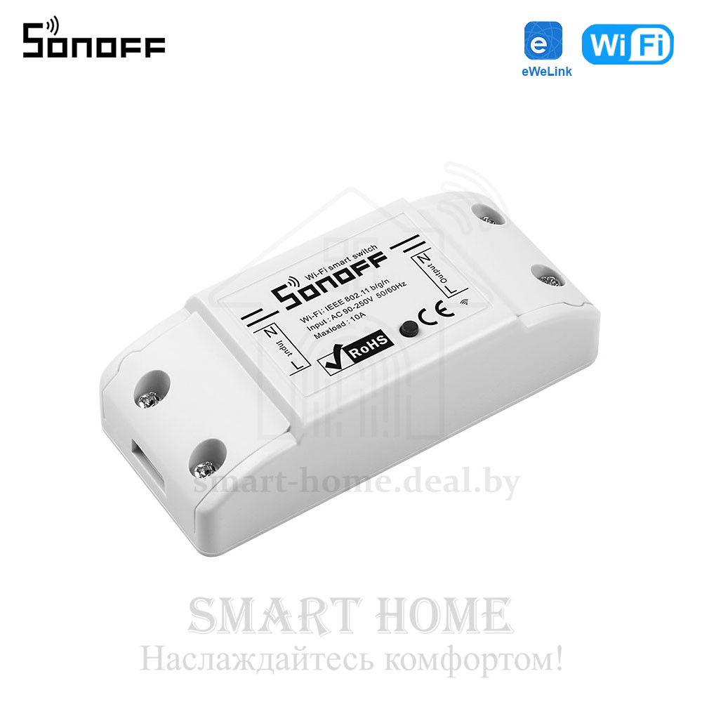 Sonoff Basic R2 (умное Wi-Fi реле) - фото 9 - id-p184953461