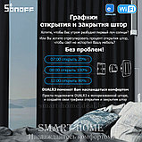 Sonoff Dual R3 (умное двойное Wi-Fi реле с функцией контроля энергопотреблением и режимом двигателя), фото 4