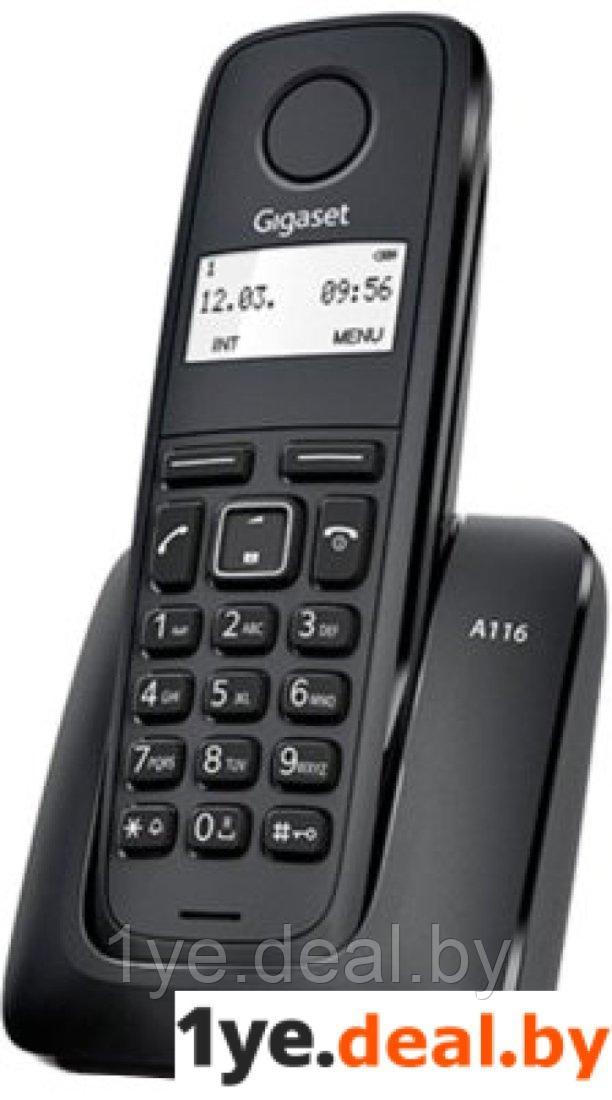 Радиотелефон Gigaset A116 (черный) - фото 1 - id-p184973371