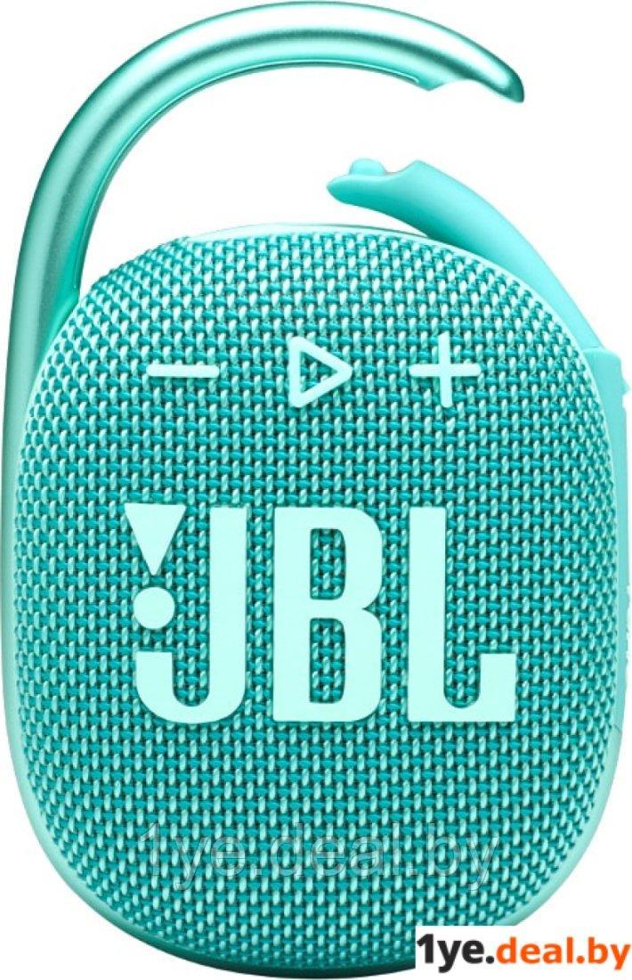 Беспроводная колонка JBL Clip 4 (бирюзовый) - фото 2 - id-p184973403