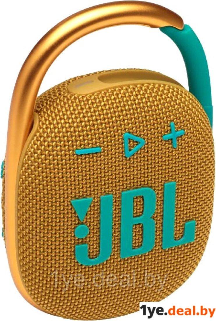 Беспроводная колонка JBL Clip 4 (желтый) - фото 1 - id-p184973405