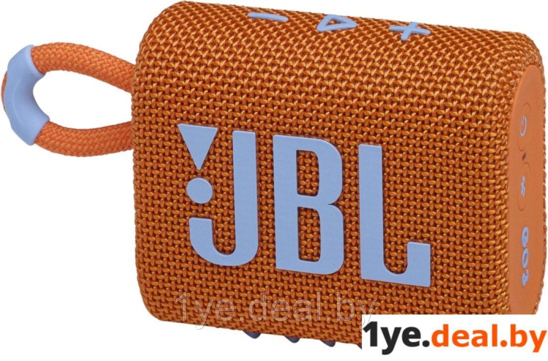 Беспроводная колонка JBL Go 3 (оранжевый) - фото 1 - id-p184973419