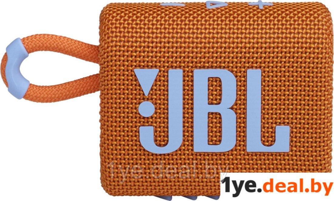 Беспроводная колонка JBL Go 3 (оранжевый) - фото 2 - id-p184973419