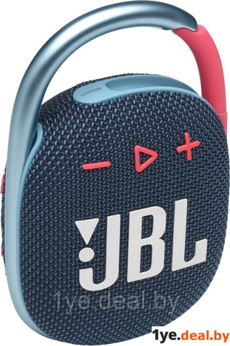 Беспроводная колонка JBL Clip 4 (темно-синий/розовый) - фото 1 - id-p184973422