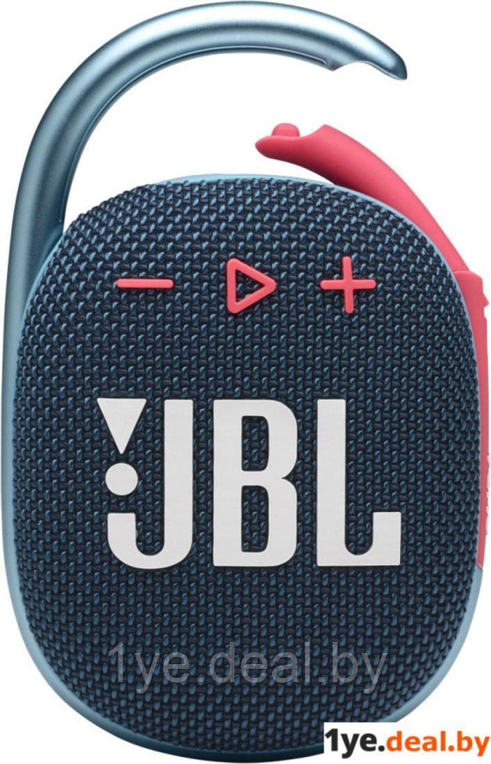 Беспроводная колонка JBL Clip 4 (темно-синий/розовый) - фото 2 - id-p184973422