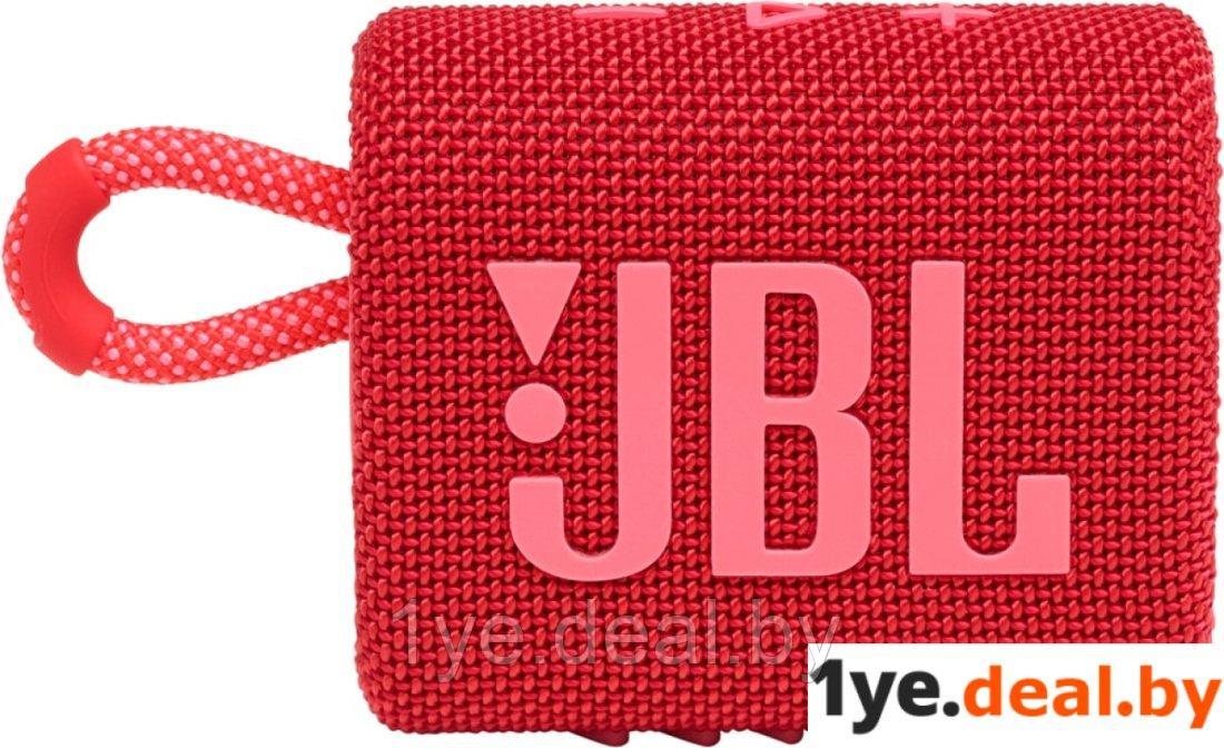 Беспроводная колонка JBL Go 3 (красный) - фото 2 - id-p184973445