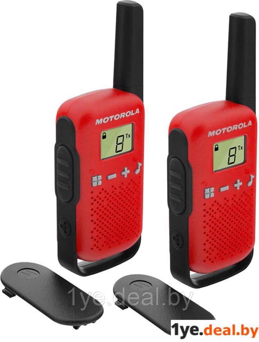 Портативная радиостанция Motorola Talkabout T42 (красный) - фото 3 - id-p184973511