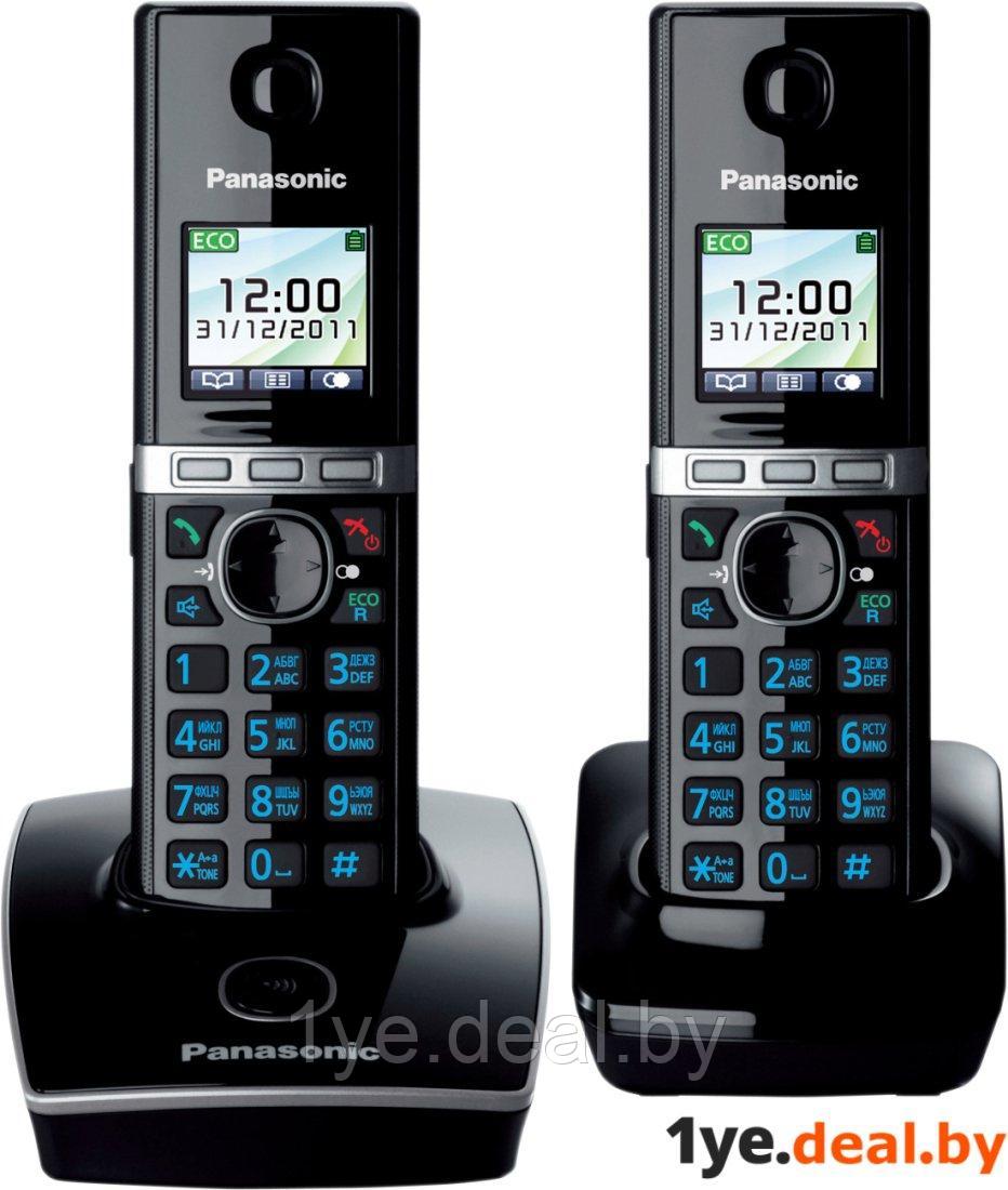 Радиотелефон Panasonic KX-TG8052RUB - фото 1 - id-p184973532