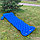 Туристический сверхлегкий матрас со встроенным насосом SLEEPING PAD и воздушной подушкой  Темно синий, фото 2