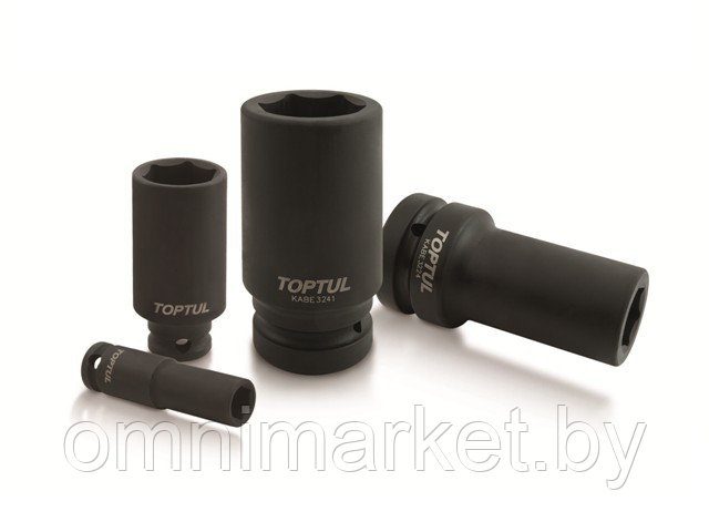 Головка ударн. 1/2" 22мм 6гр. глубокая TOPTUL (KABE1622) (Длина - 78мм)