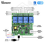 Sonoff AC 4CH (умный Wi-Fi модуль с 4 реле), фото 8