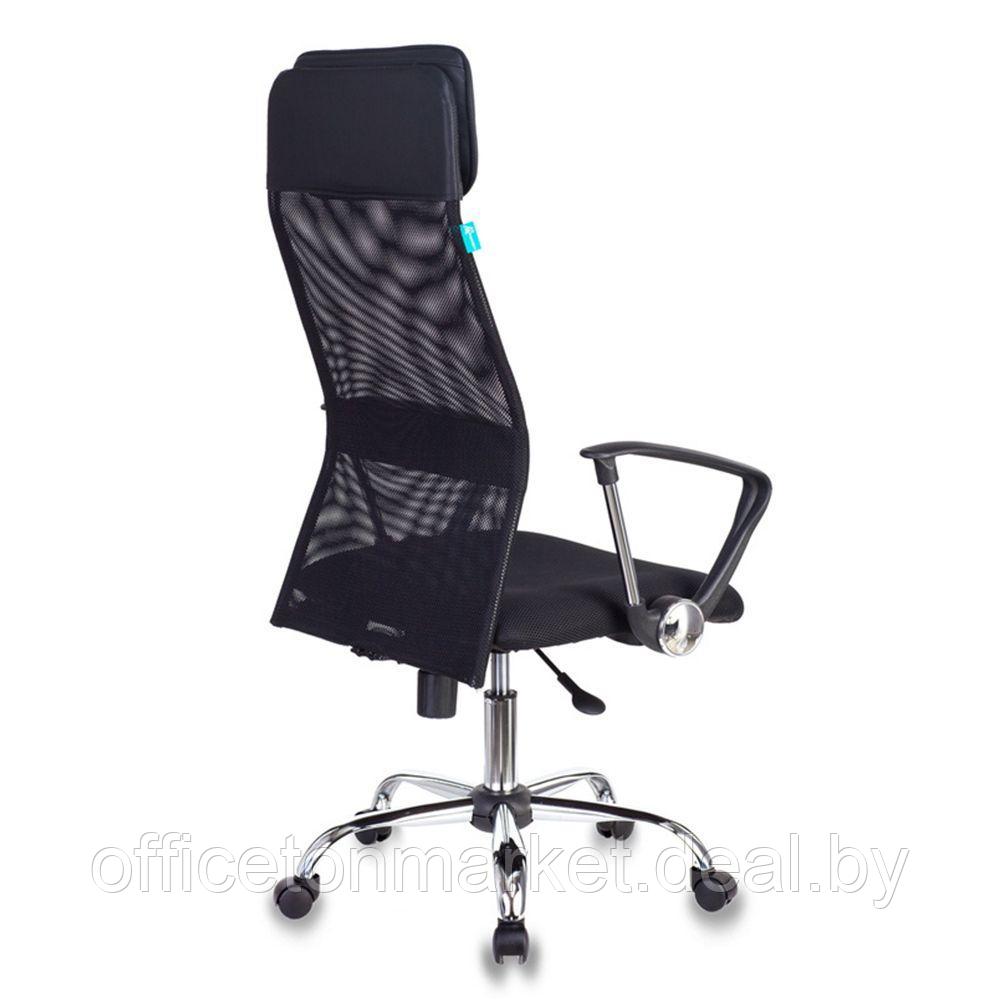 Кресло для руководителя Бюрократ "KB-6N/SL/B", сетчатая ткань, хром, черный - фото 3 - id-p184993770