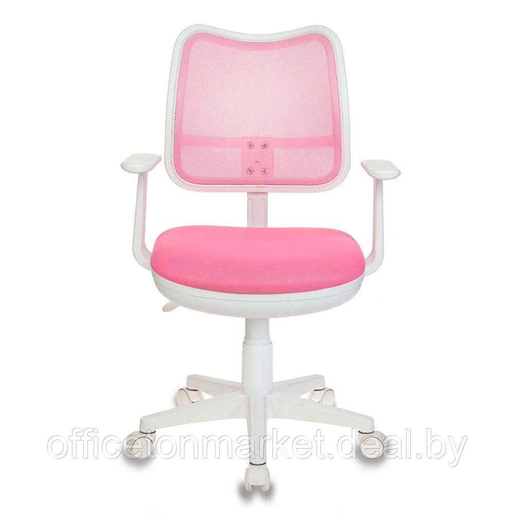 Кресло для детей "Бюрократ CH-W797", сетчатая ткань, пластик, розовый - фото 2 - id-p183689976